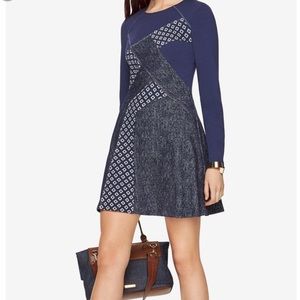 COPY - BCBGMaxAzria Melis Patchwork Dress